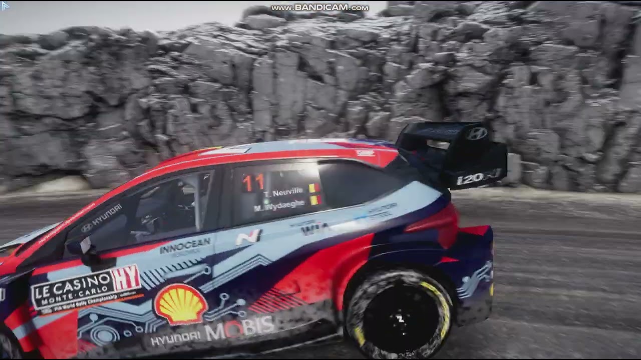 MONTECARLO SHAKEDOWN HYUNDAI I20 WRC 2022 WRC GENERATIONS