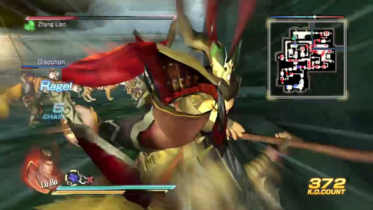 GAMEPLAY DYNASTY WARRIORS 8 Xtreme Legends - 