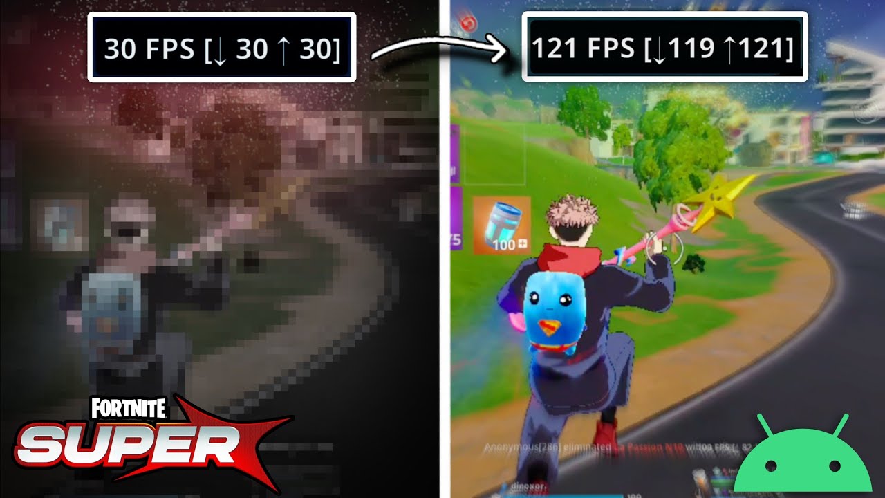 Как получить 60/90/120 FPS в Fortnite Mobile | Метод с несколькими аккаунтами