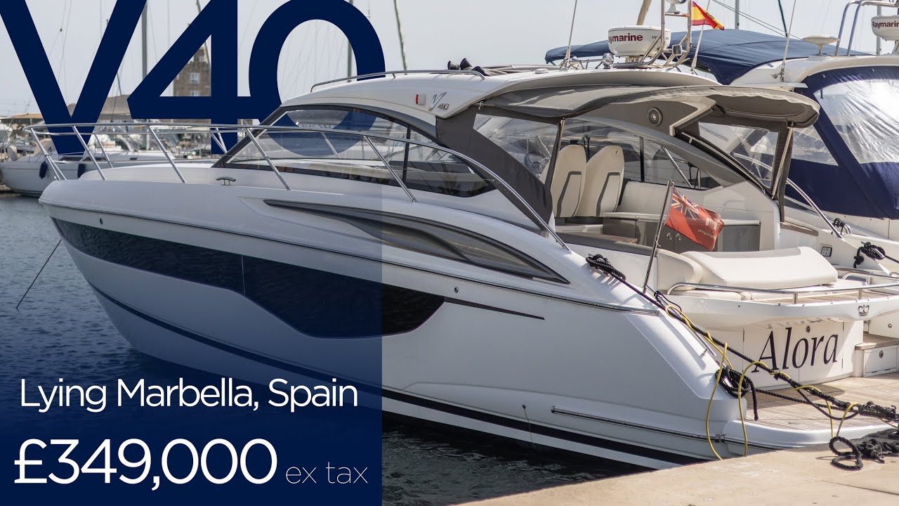 2018 Princess Approved V40 | AVAILABLE NOW | Lying Marbella, Spain