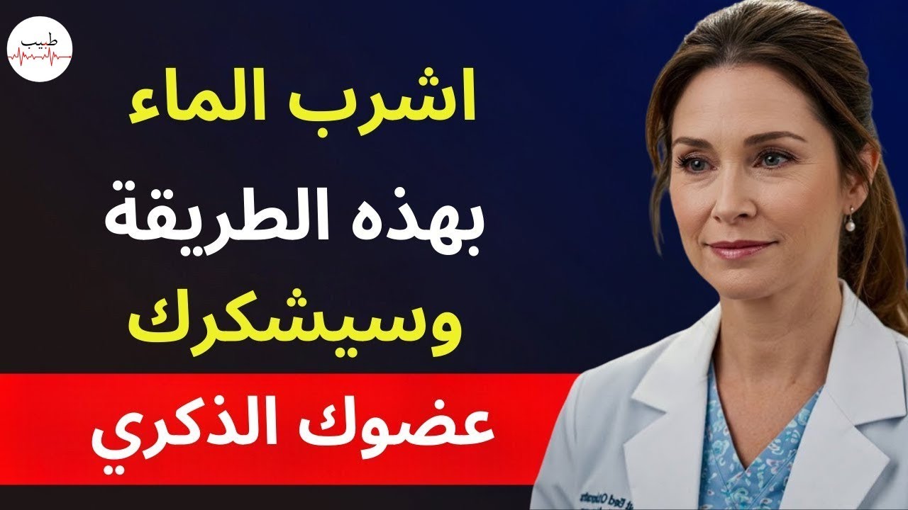طبيب مسالك بولية يحذر: لا تشرب الماء بهذه الطريقة بعد الستين!