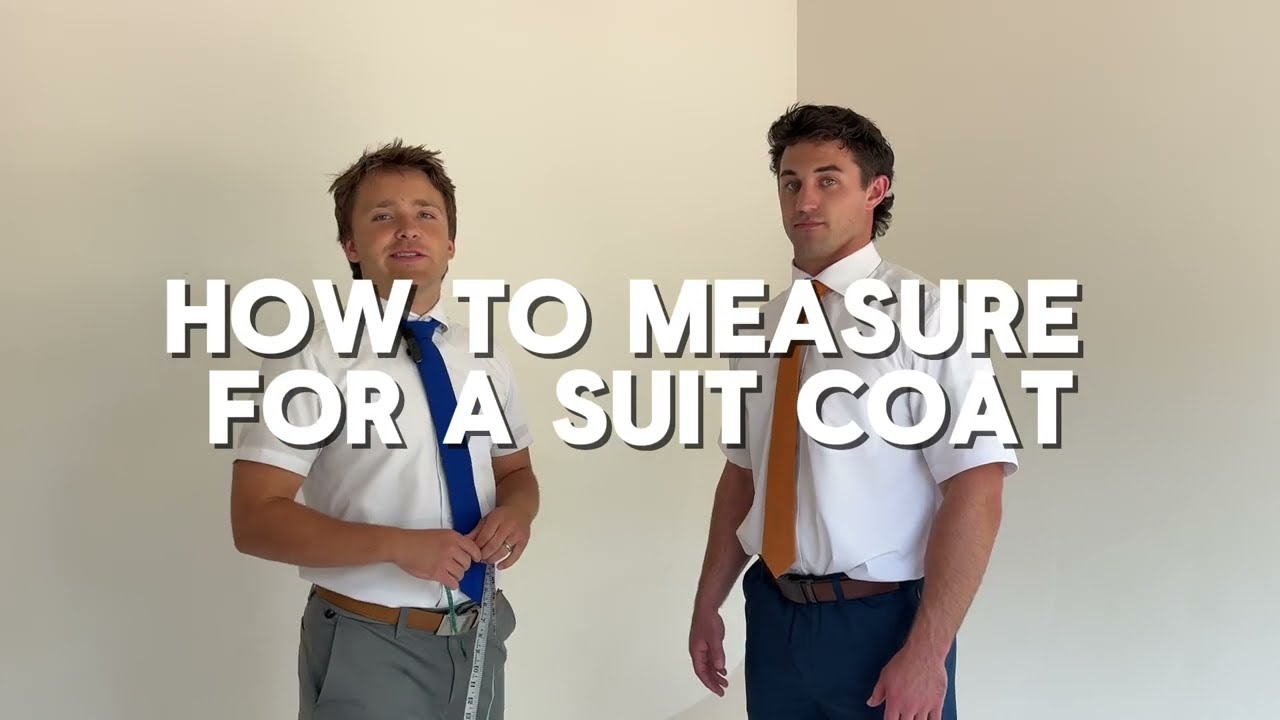 Suit Measurement Tutorial