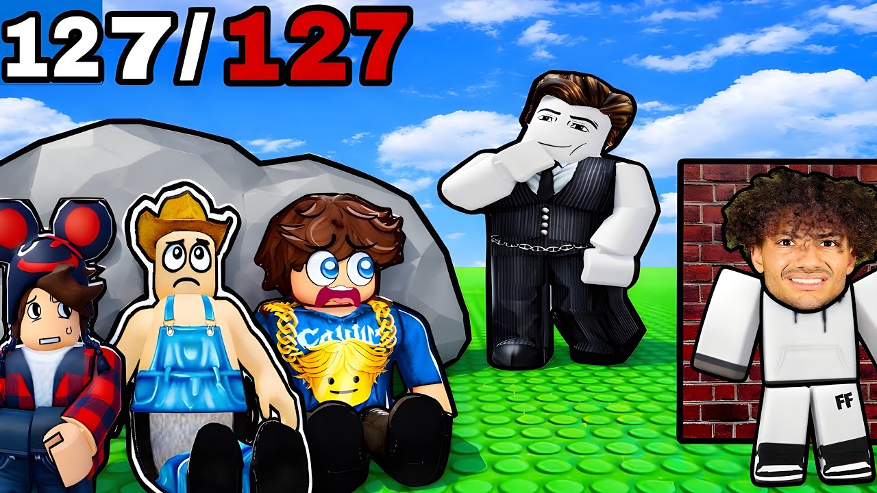 I FOUND EVERY YOUTUBER IN ROBLOX FIND THE YOUTUBER 