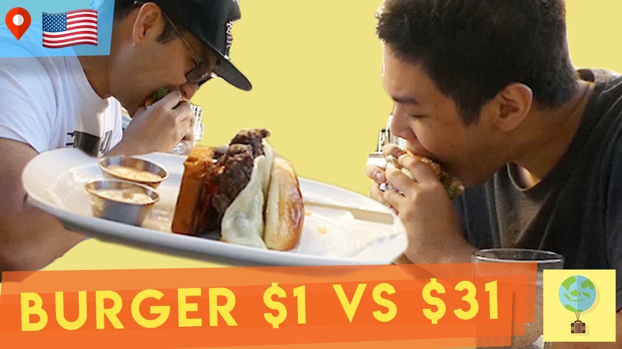 Burger $1 vs Burger $35 • Cengli! | Anak Rantau