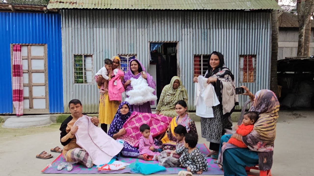 বড় ভাসুর আর বড় যা আজ কি কি উপহার কার জন্য নিয়ে আসলো। /khuki vlogz