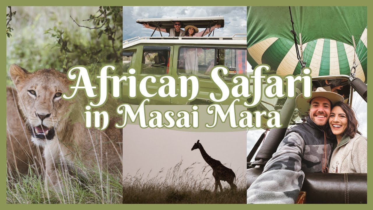 SAFARI VLOG | Masai Mara Safari with Magical Hot Air Balloon Ride & Wildlife Encounters