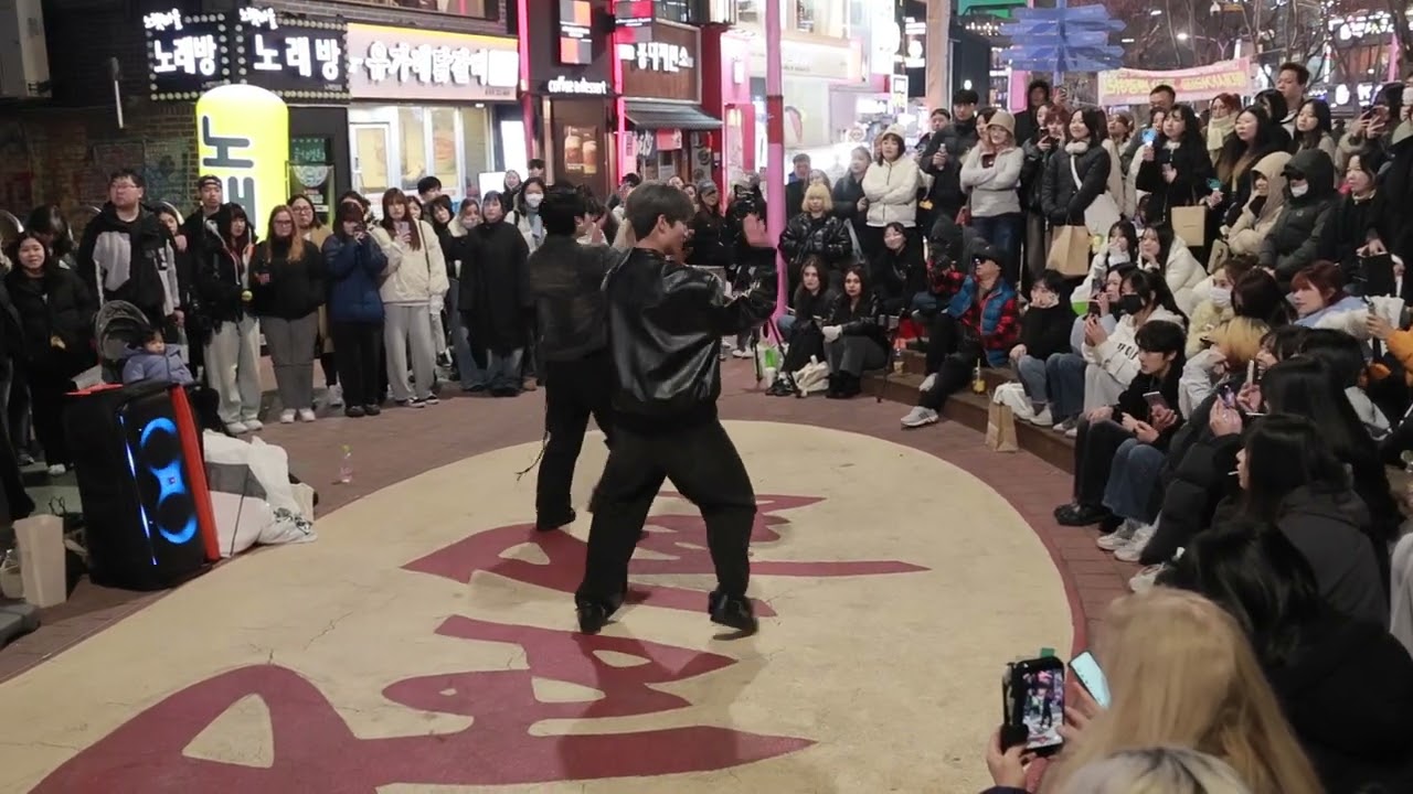 KPOP&JHKTV 4k]Mocean in hongdae kpopdance#Fame#RIIZE#모션 찬욱홍대케이팝댄스#페임