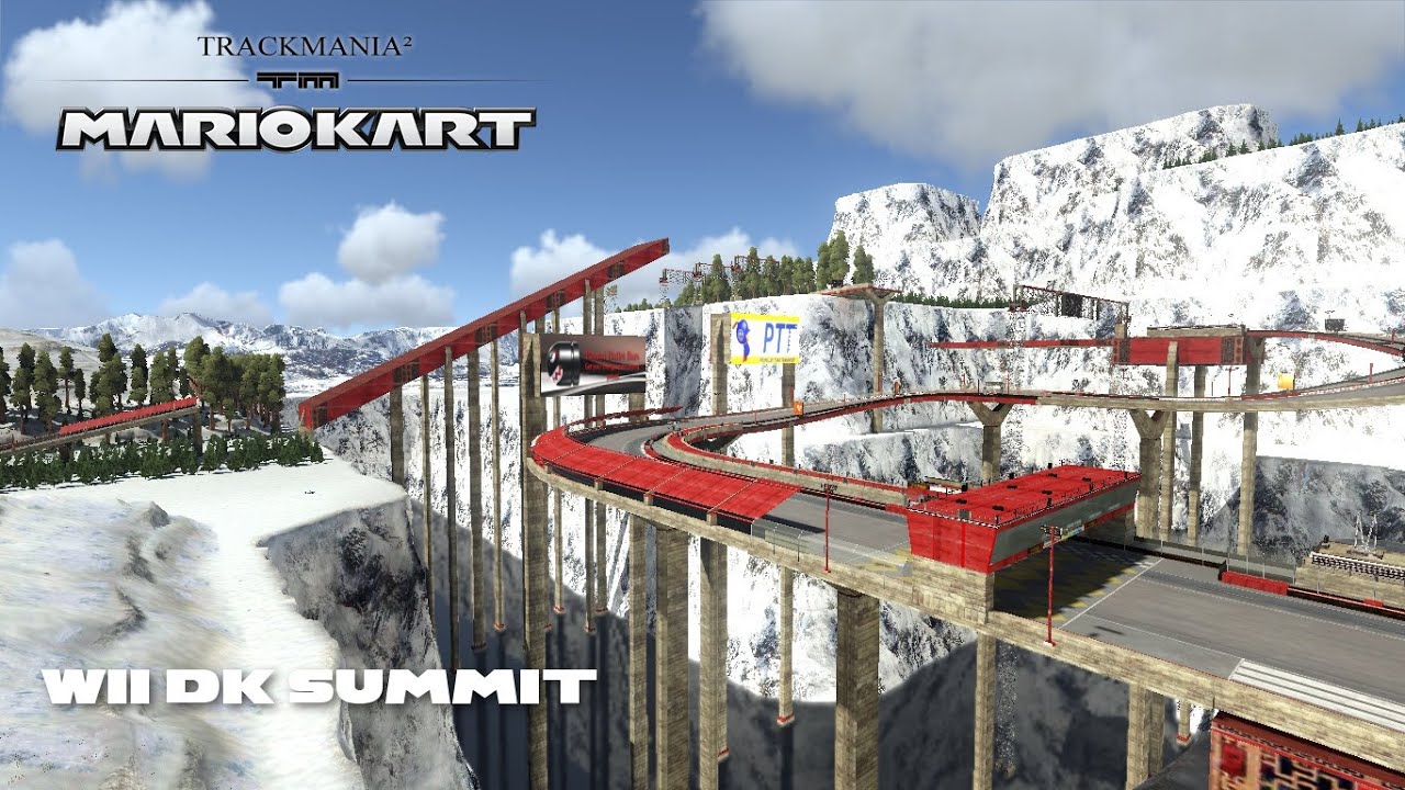 Mario Kart TrackMania- Wii DK Summit