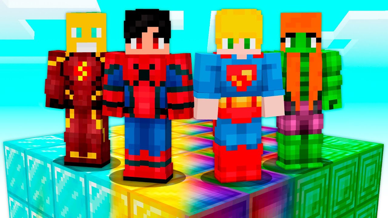 Sobrevivemos como Heróis no Minecraft!