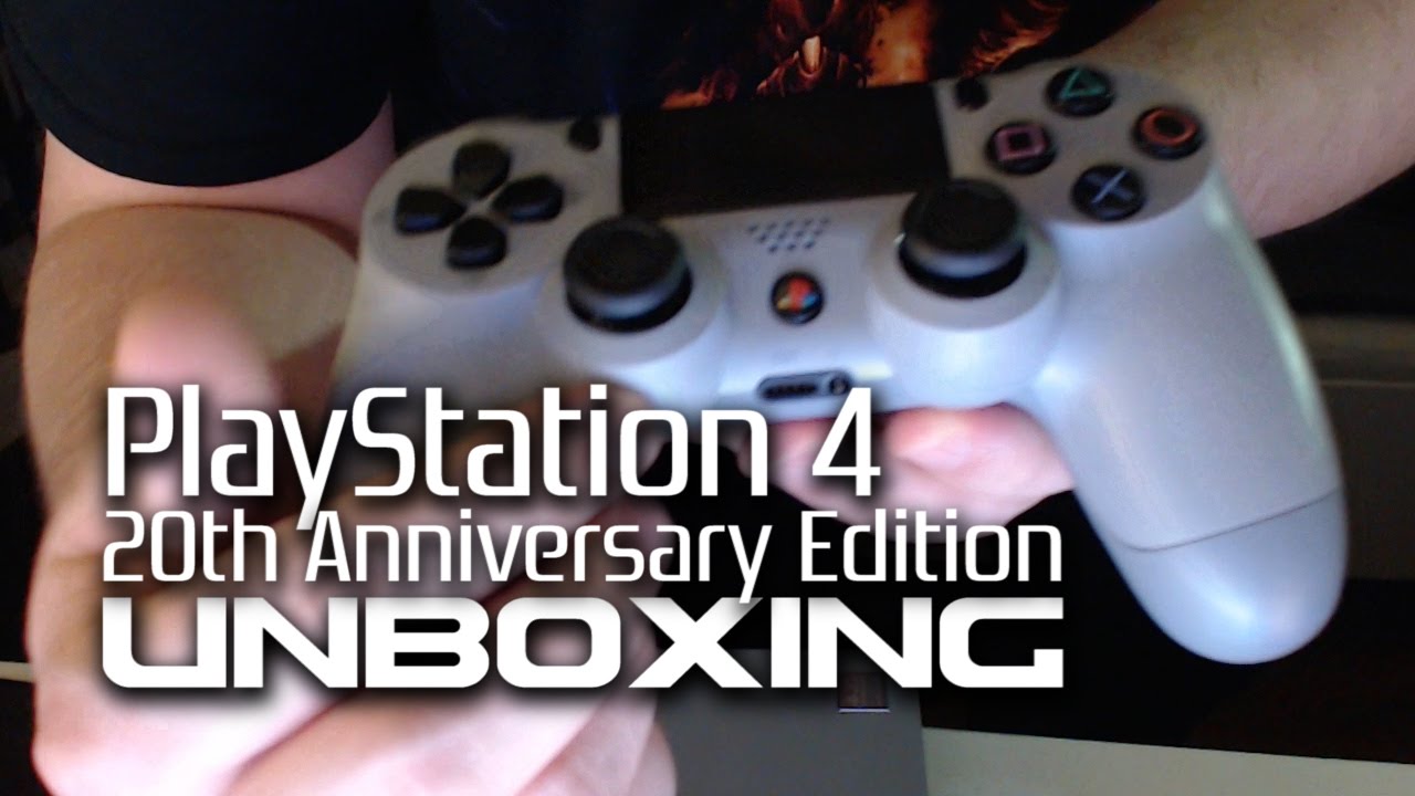 Unboxing PlayStation 4 - 20th Anniversary Edition
