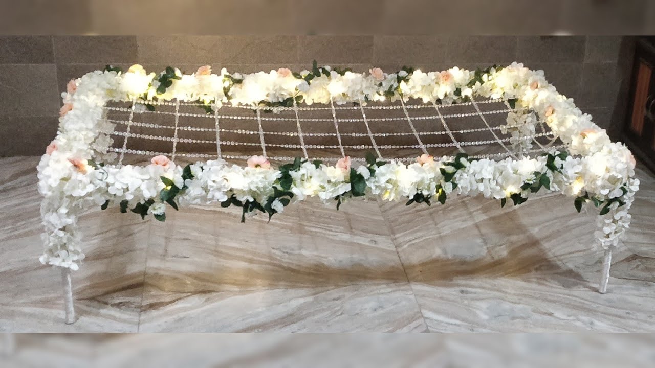 Phoolon ki chaddar /Floral chaddar for bridal entry