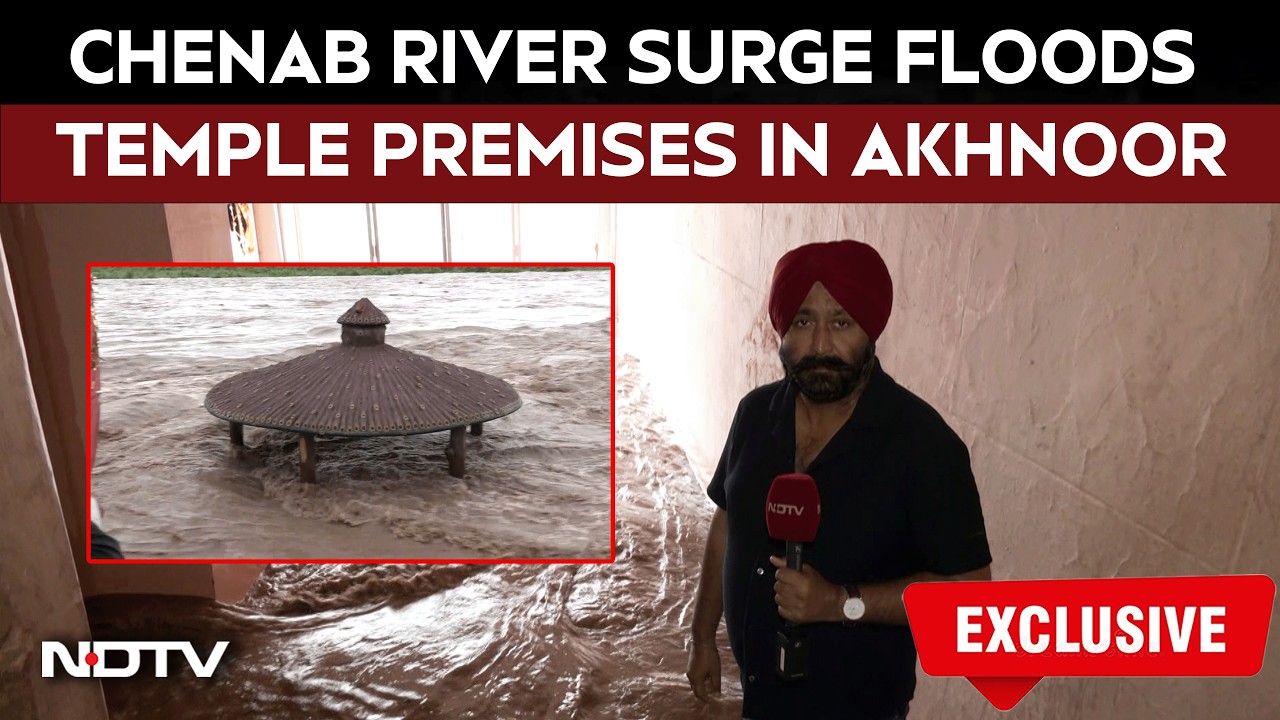 Jammu Kashmir Floods | Inside Flood-Hit Akhnoor as Chenab Nears Danger Mark | NDTV Exclusive