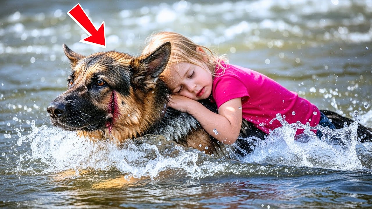 Une Fille Tombe Dans La Rivière… Et Ce Que Fit Le Chien Laissa Tout Le Monde Sans Voix