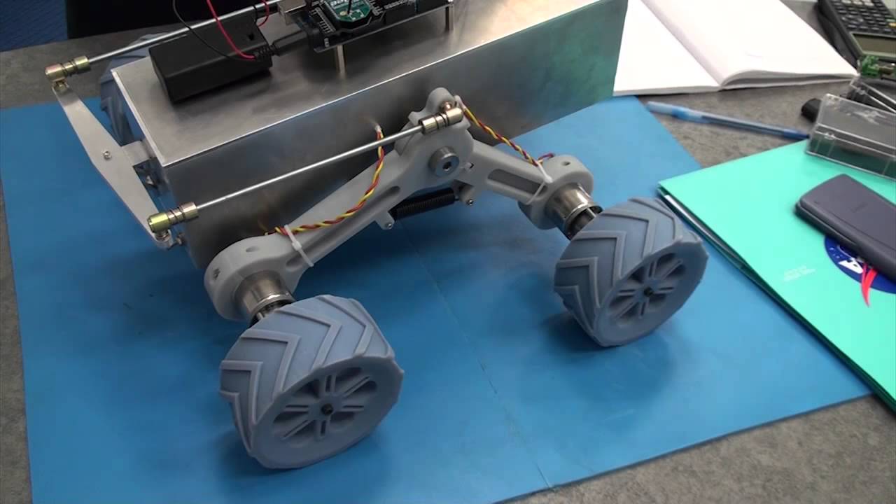 Robotic Lunar Rover Suspension