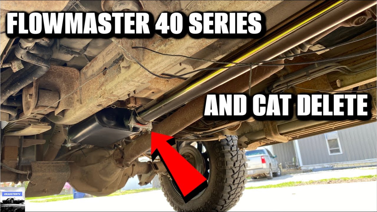 Ford Excursion 6.8 V10 Exhaust! (Stock VS Straight Pipe VS Flowmaster 40 Series & Cat Delete)