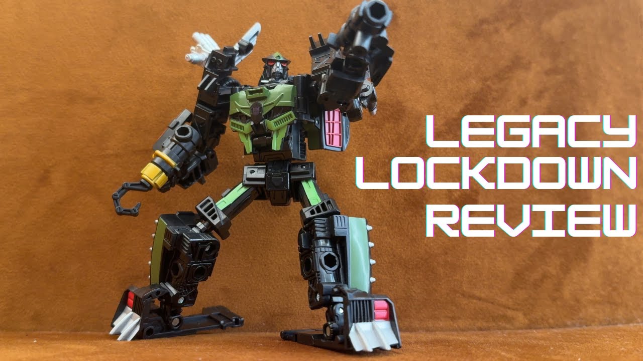 Legacy United Lockdown Transformers Review | Killer Design & Accessories Breakdown