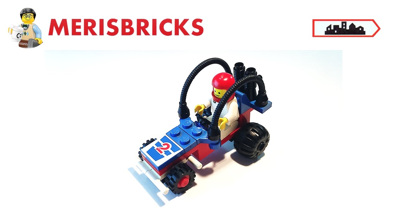 Lego 6502 - Town - Turbo Racer - Lego Speed Build and Review