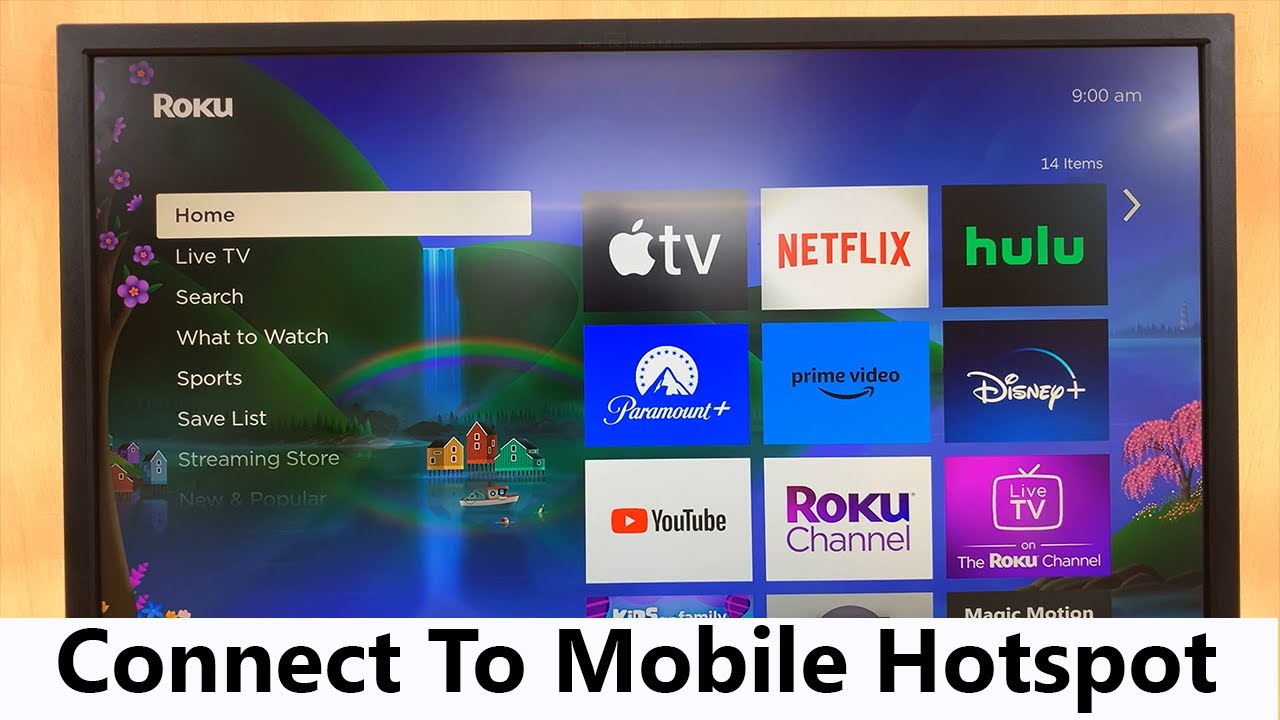 How To Share Mobile Hotspot Internet To Roku TV
