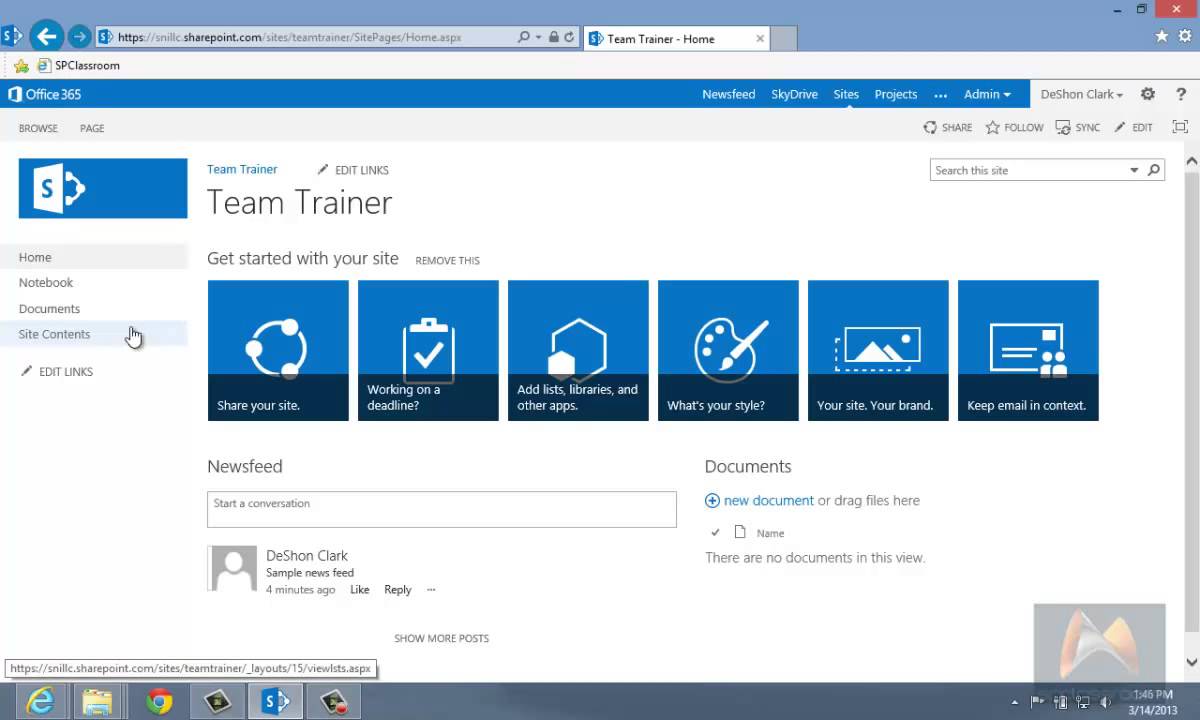 Lesson 01: SharePoint 2013 Basics