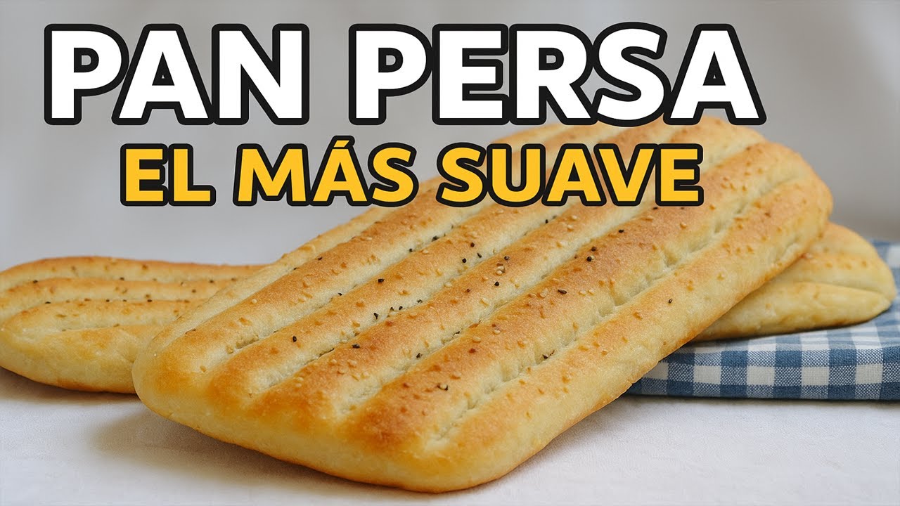 El Pan Plano MÁS SUAVE DEL MUNDO (Así lo hace Iban Yarza) 👉 Pan Persa 🥇