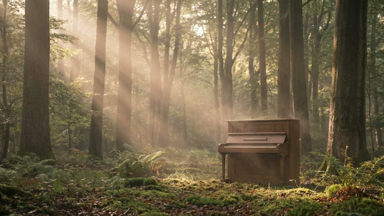 【BGM】Warm Forest Piano 陽だまりの森 #ambientmusic