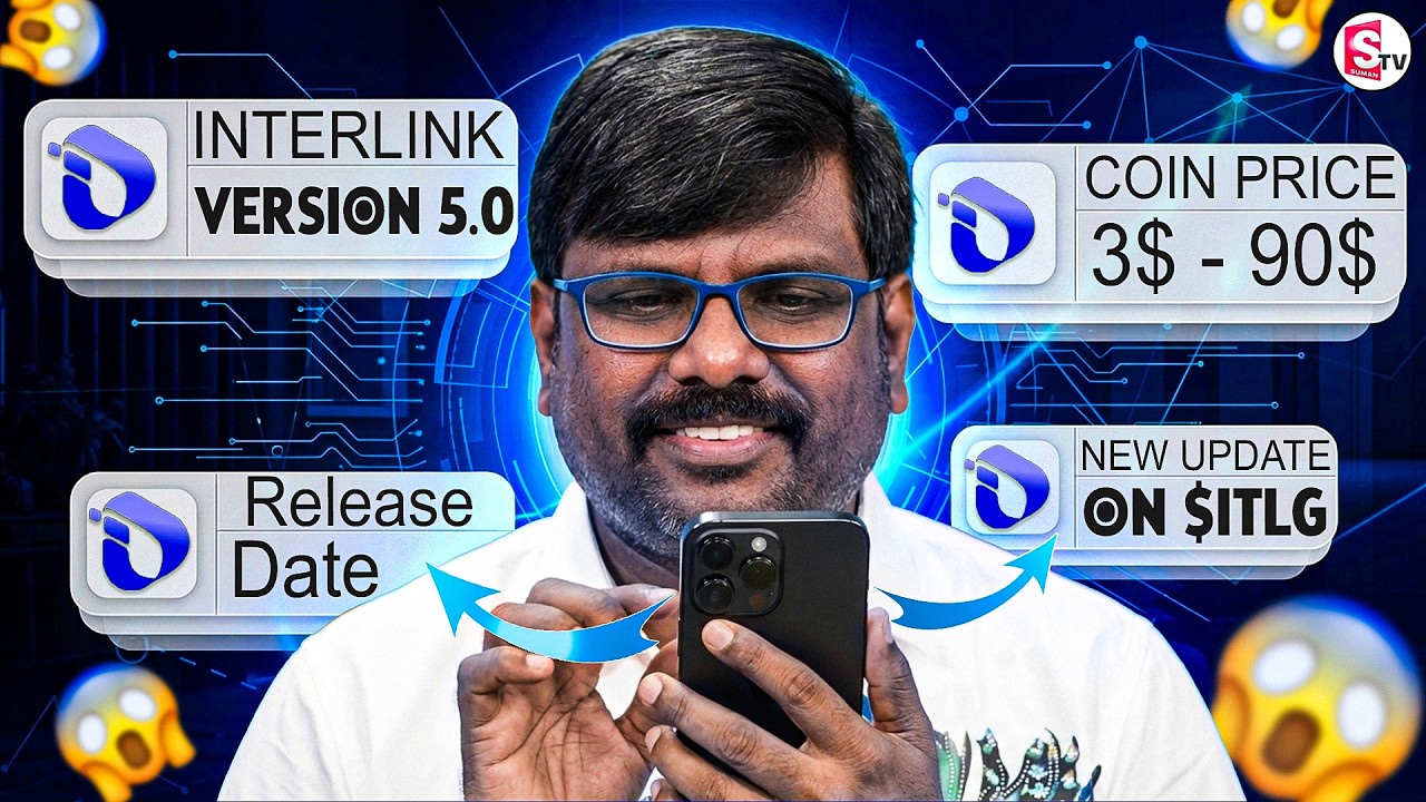 Rajesh : Interlink New Update 5.0 | ITL Coin Price & Future | Interlink Coin Price |SumanTV Shirisha