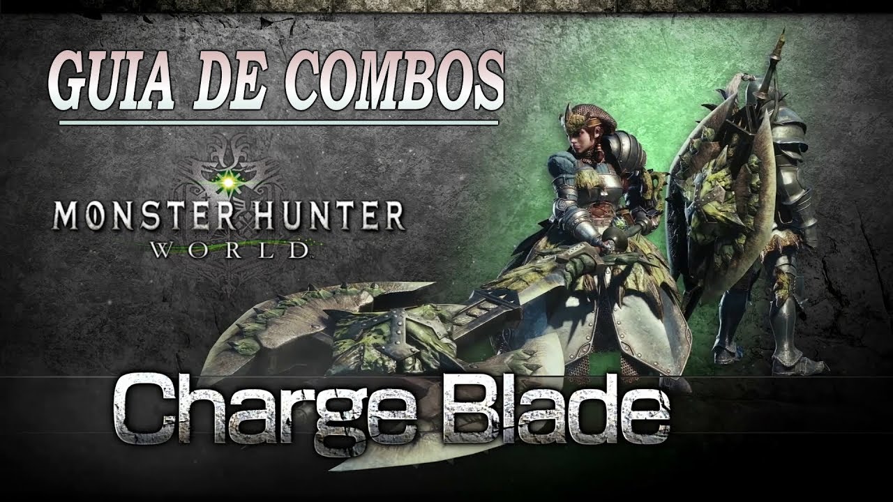 GUÍA: como usar HACHA CARGADA - Monster Hunter World (Gameplay Español)