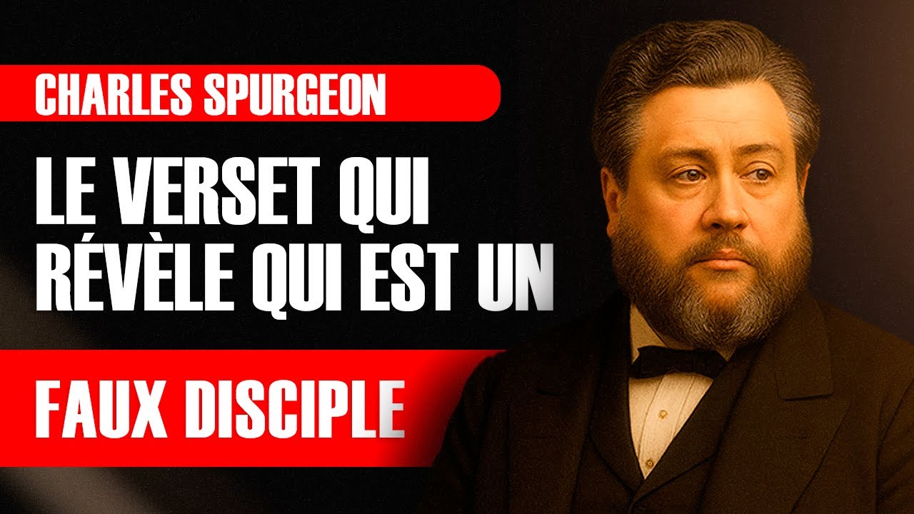 Le verset qui révèle qui est un faux disciple — Charles Spurgeon