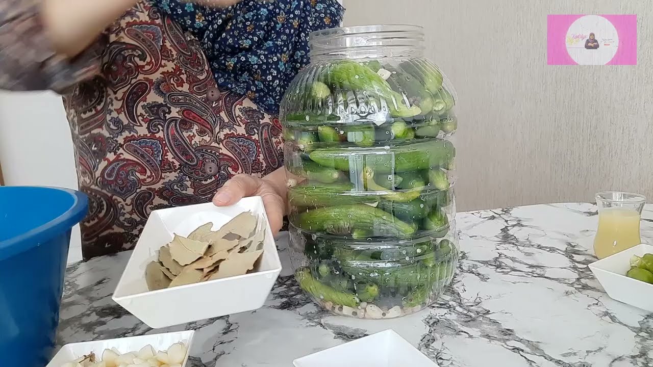 ÇUBUK SALATALIK TURŞUSU NASIL YAPILIR