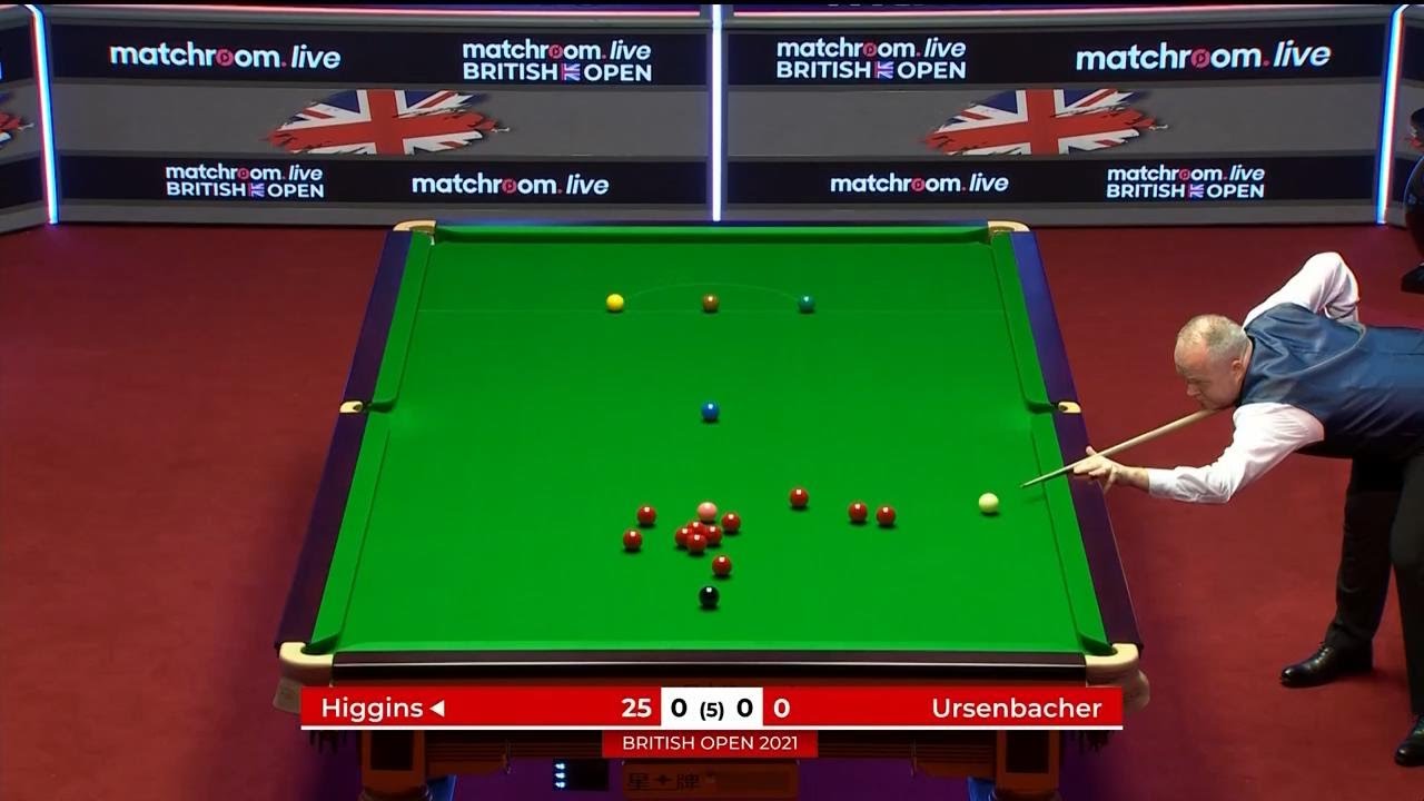 希金斯 第12杆147  | 2021 英国公开赛 John Higgins 12th shot 147