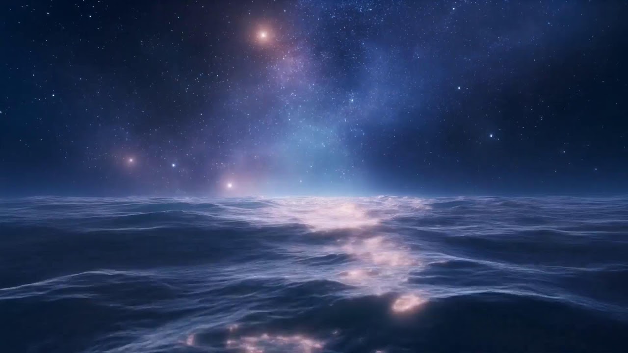 🌊✨ Κύματα στο Διάστημα | Κοσμικοί Ήχοι για Ύπνο & Διαλογισμό| Ύπνος σε 5 Λεπτά