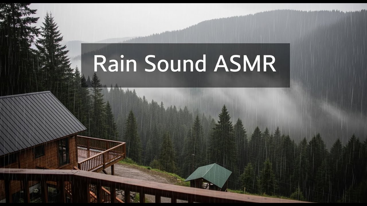 Heavy Rain and Thunder ⛈️ Sleep Sounds Therapy