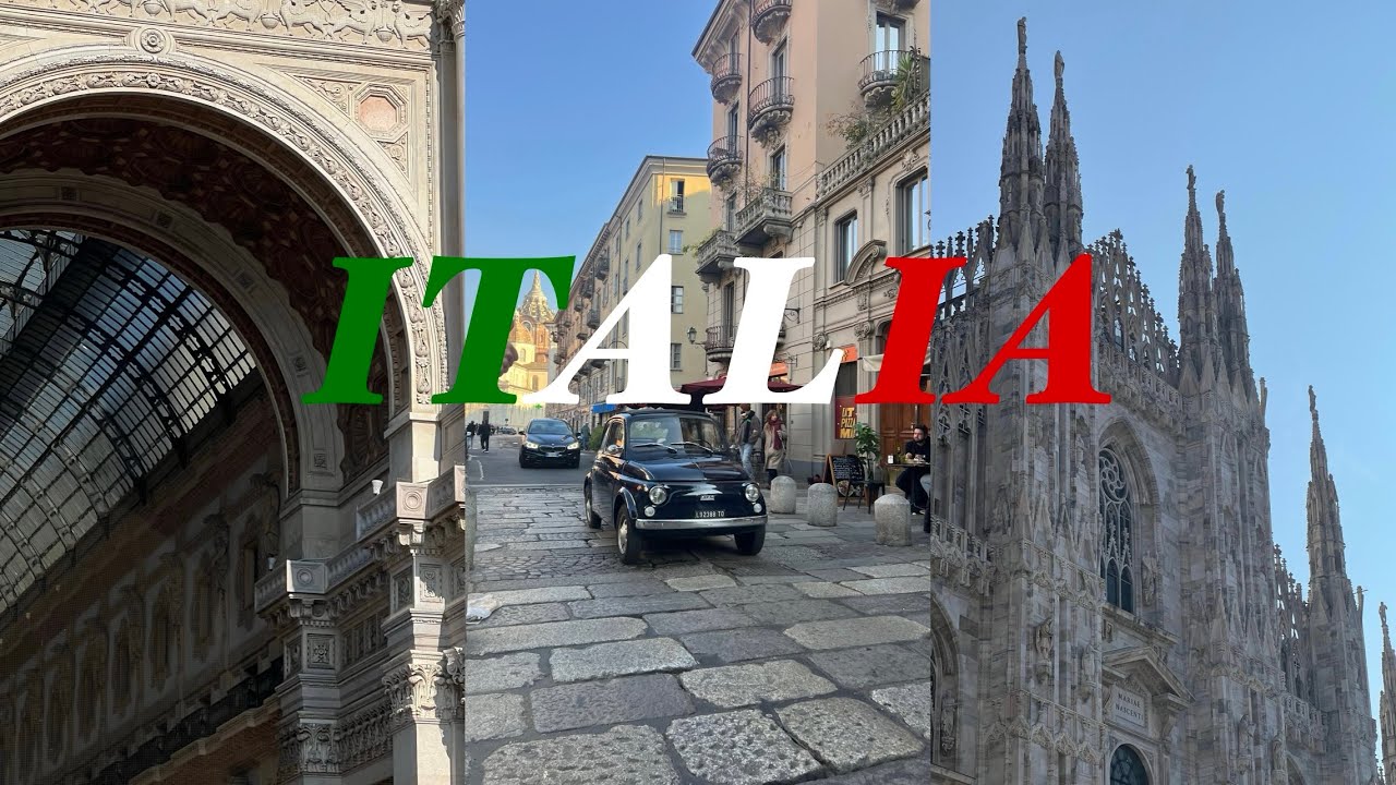 Italia, Turín y Milán 