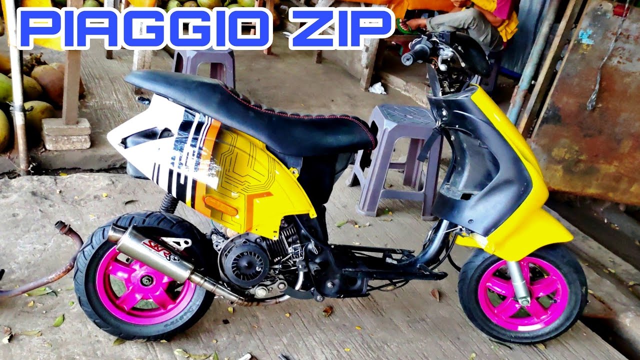PIAGGIO ZIP ROAD RACE PROSES PEMBUATAN KNALPOT RACING FULL SISTEM BY SKR RACING EXHAUST TANGGERANG