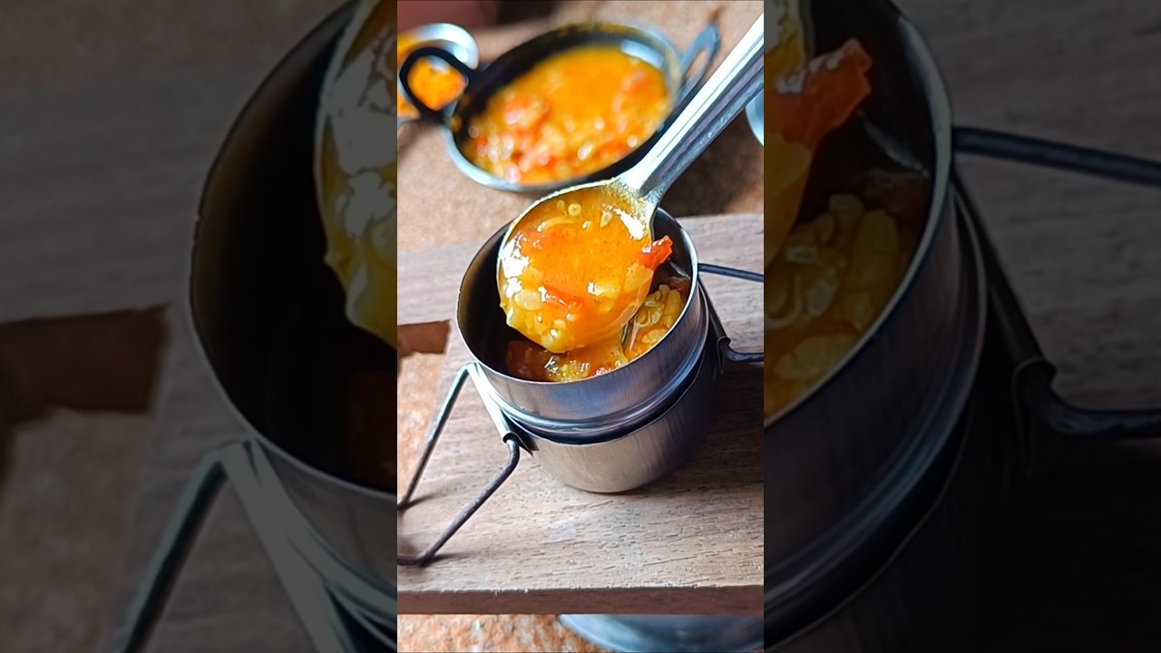 💥 mini yummy lunchbox 🍱🍲dal chawal #lunchbox #tiffin #shorts