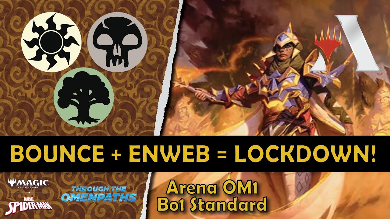 Abzan Enweb Bounce &mdash; Lockdown Combo Deck! 🕸️ MTG Arena Standard #mtg #mtgarena #standard