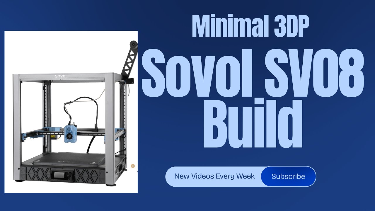 Пошаговая сборка Sovol SV08: от коробки до Klipper менее чем за 2 часа.
