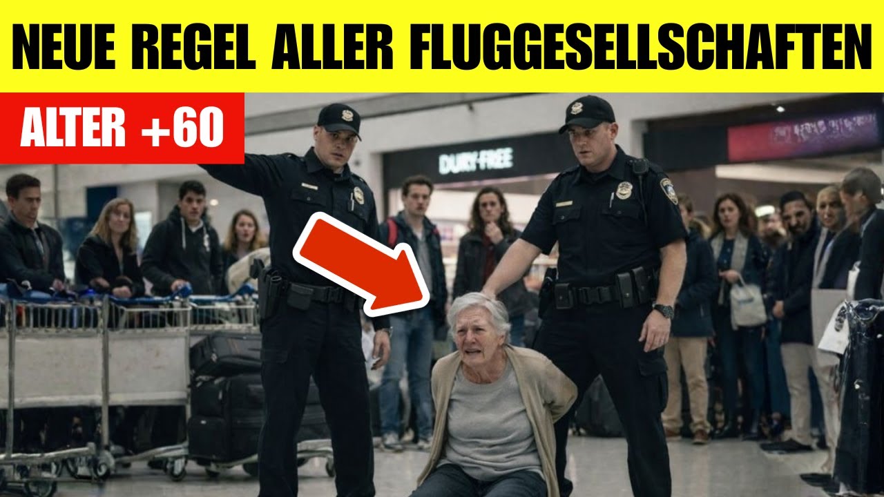 Sag Das NIEMALS am Flughafen, Wenn du Über 60 Jahre Alt Bist!