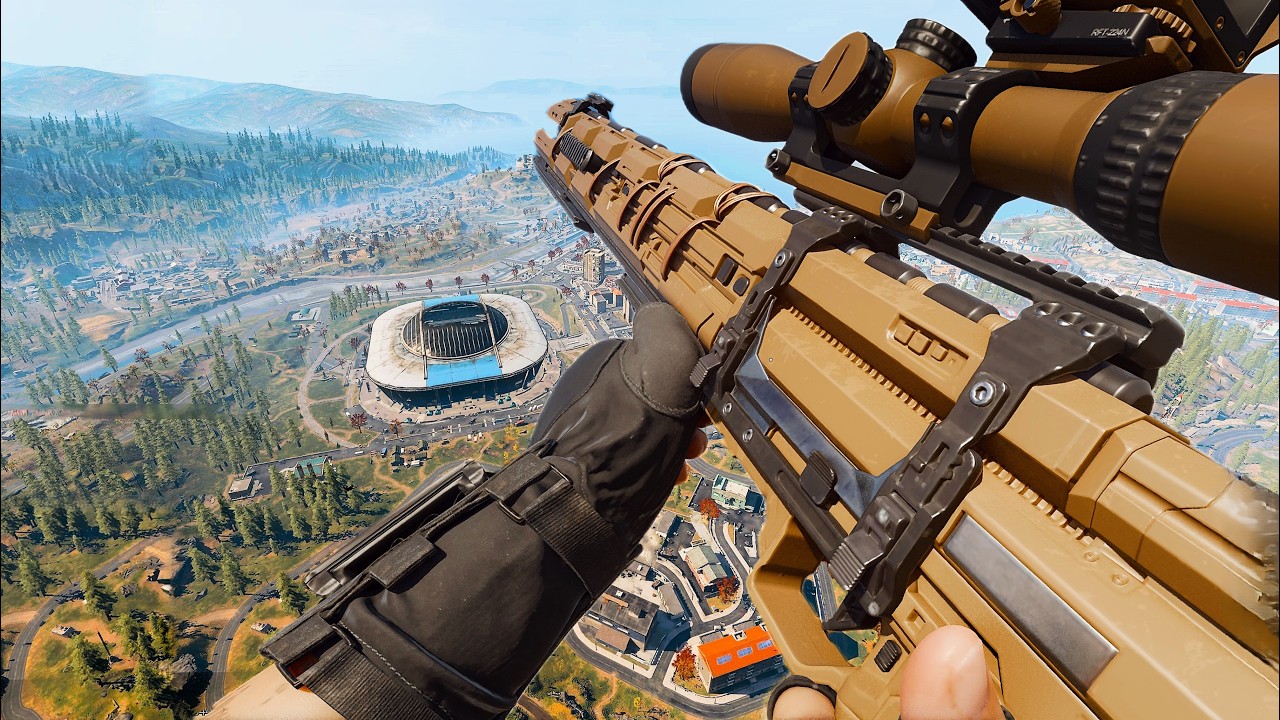 COD WARZONE ( MORS ) SNIPER TACTICAL GAMEPLAY! (No Commentary)