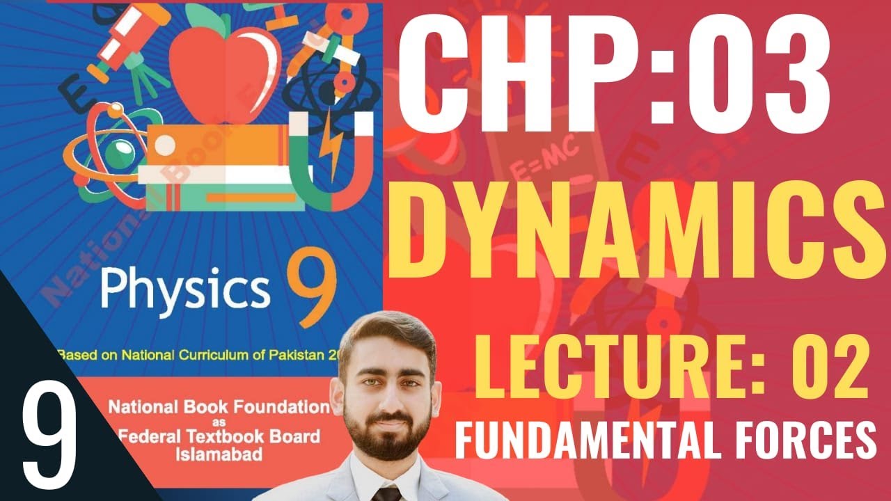Class 9 Physics - Chapter 3 Dynamics Lecture: 2 | Fundamental Forces Federal Board | #class9physics