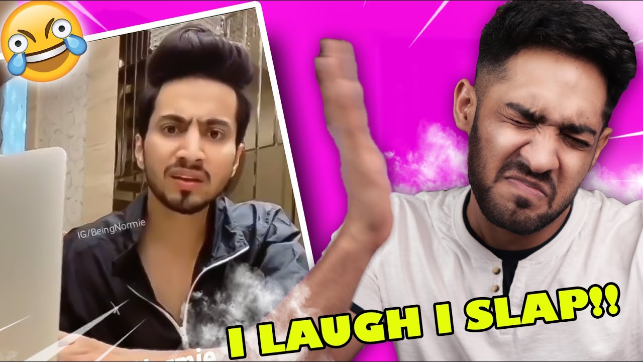 I LAUGH I SLAP MYSELF!! 😔 TRY NOT TO LAUGH INDIAN EDITION !