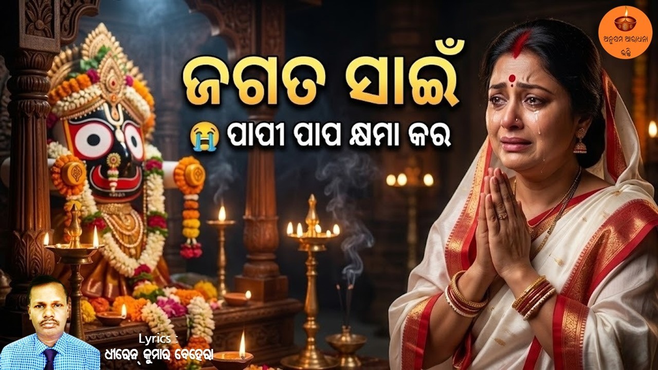 ଜଗତ ସାଇଁ | Dhiren Ku Behera | Soulful Jagannath Bhajan | Tearful Darshan & Divine Surrender