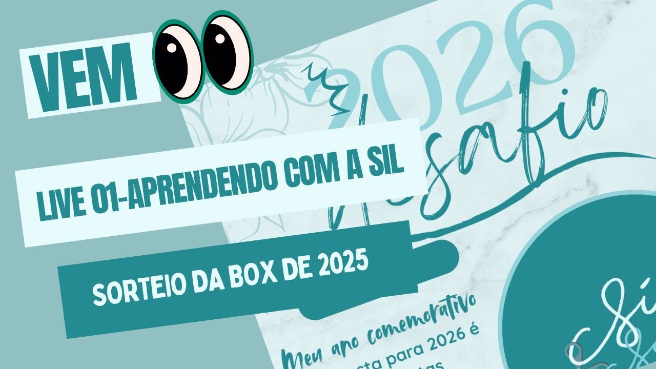 LIVE 01 - SORTEIO DA BOX