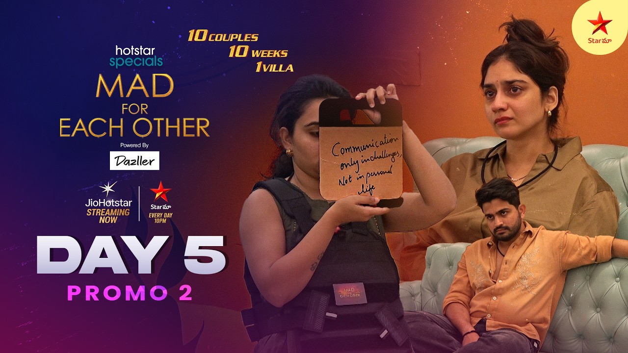 Mad For Each Other | Love Therapy | Day 5 Episode 6 Promo 2 | Mon to Sun at 10 PM | Star Maa