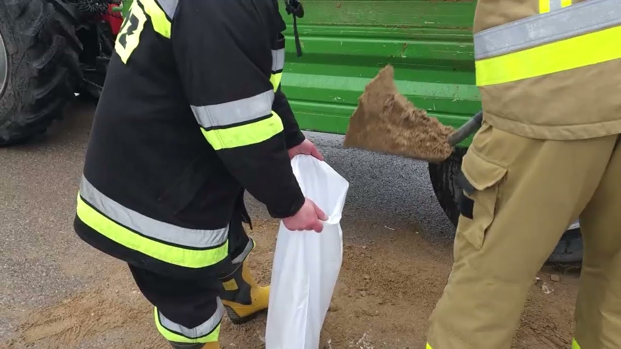 Podtopienia w Kosakach, gmina Piątnica, powiat łomżyński