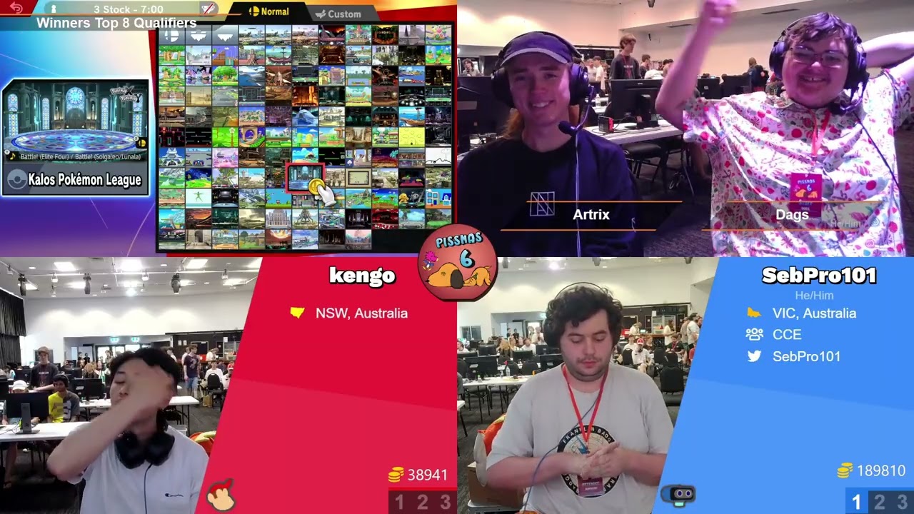 Pissmas6: kengo vs SebPro101 (Winners Top 8 Qualifiers)