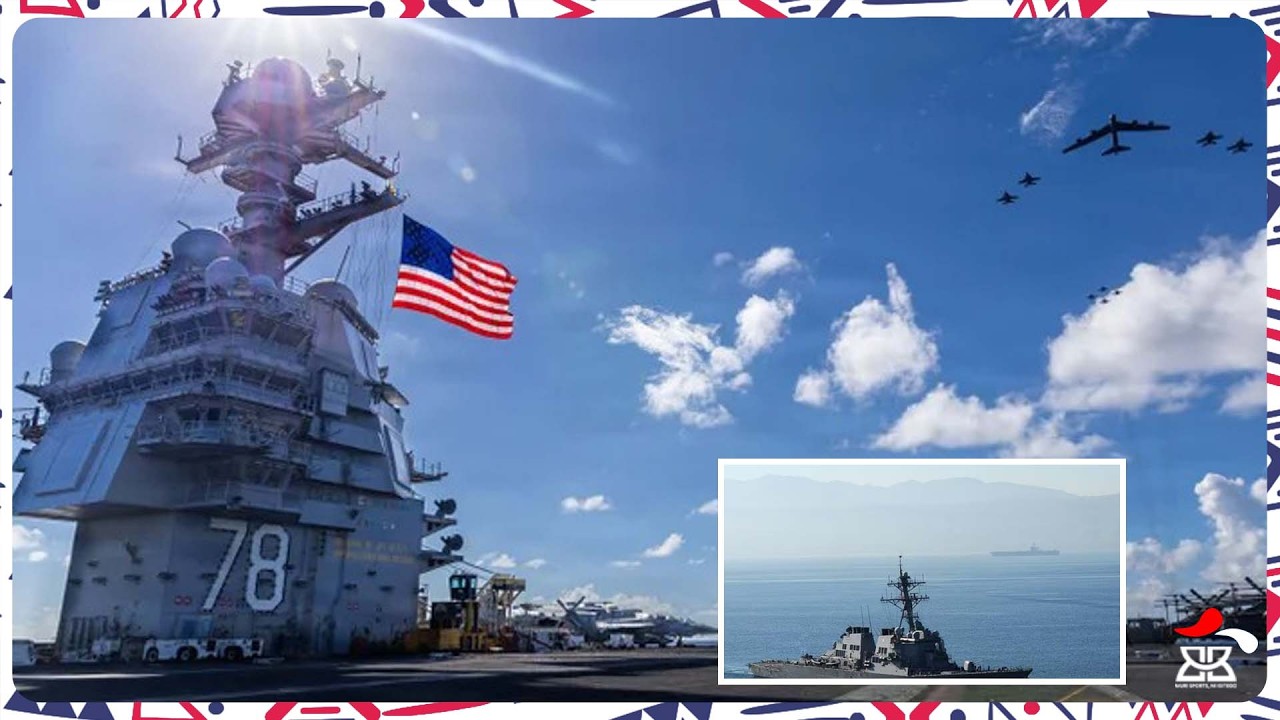 AMERIKA MU GITERO GISHYA KU BWATO MU NYANJA YA PACIFIQUE