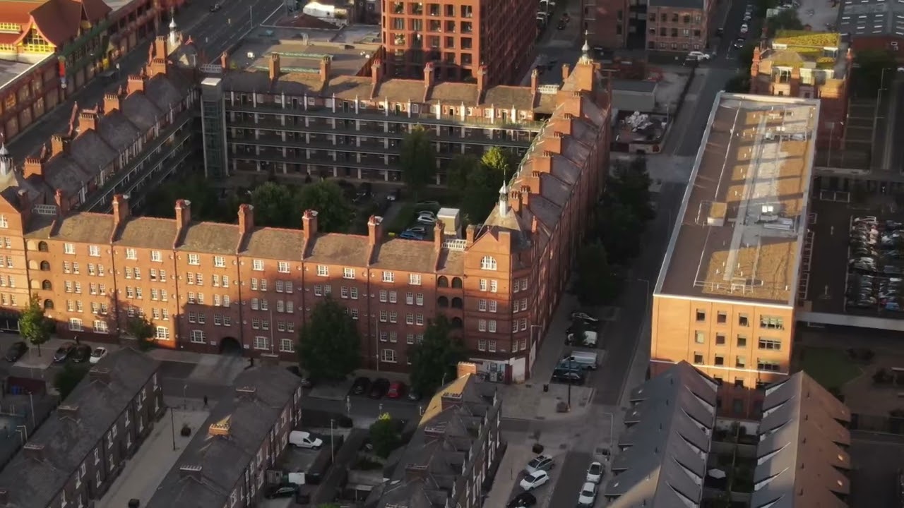 MANCHESTER drone footage 4k CITY CENTRE UHD STUNNING VIEWS