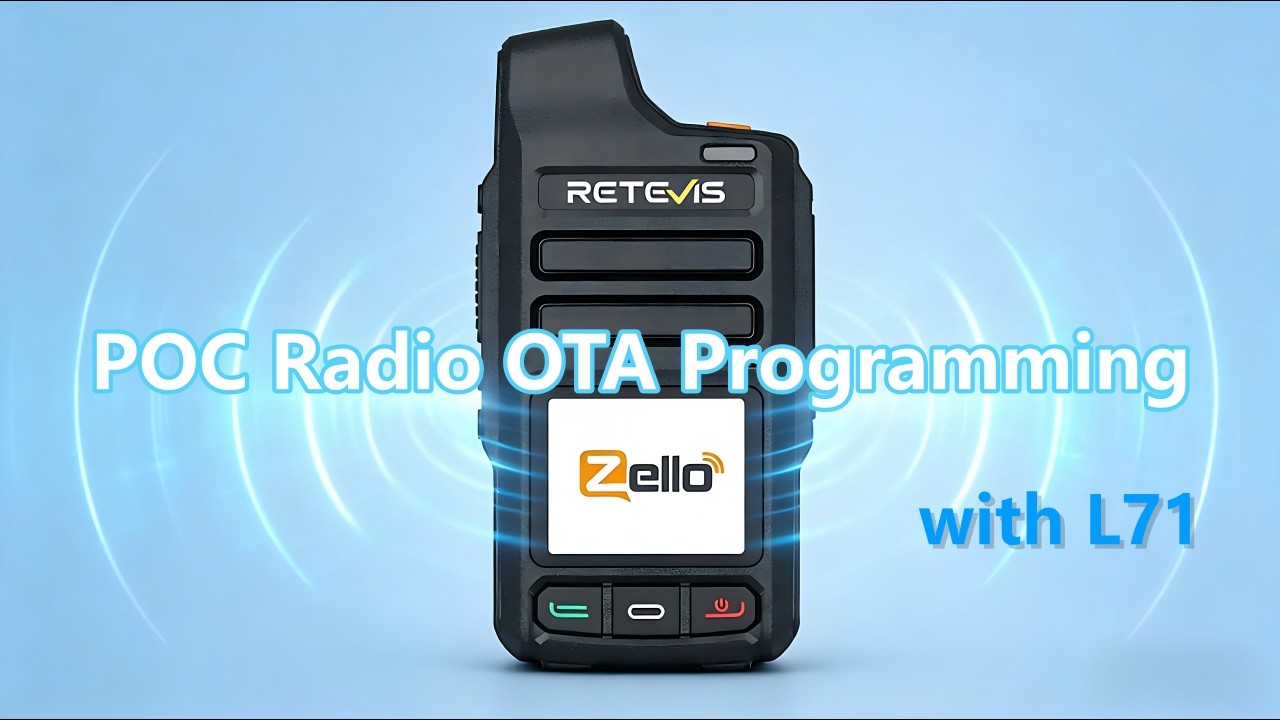 🔧 Retevis L71 OTA Coding Guide &ndash; Easy PoC Radio Setup