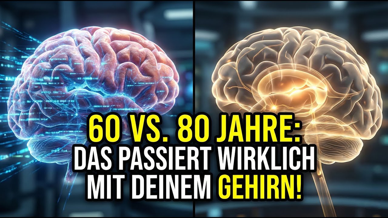 60 vs. 80 Jahre: Das passiert wirklich mit deinem Gehirn!